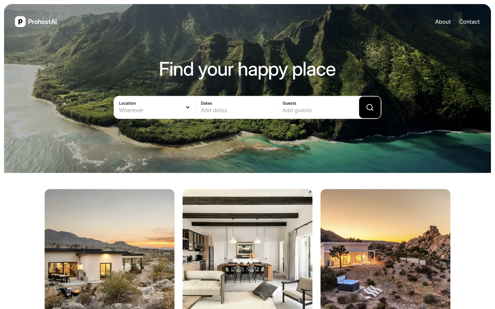 Так Direct Booking выглядит в вашем рабочем пространстве.